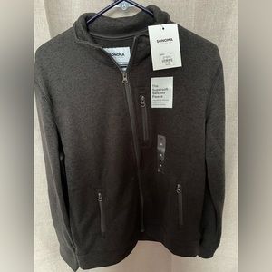 Medium zip up fleece sweater
